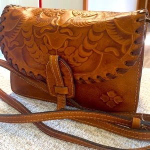Patrica Nash crossbody Tan leather